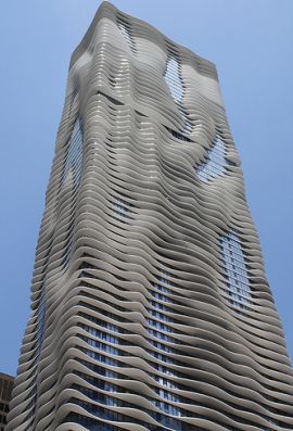 La spettacolare 'Aqua Tower'
