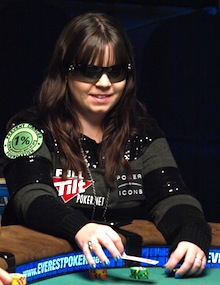 Annette alle WSOP 2010