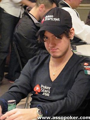 Dario Minieri, unico italiano presente nel 2009 e 2010, ma assente stavolta