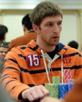 Jimmie Guinther guida il chipcount