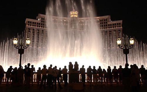 Una bella immagine del Bellagio di Las Vegas