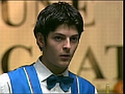Pasquale durante il Campionato Europeo di biliardo