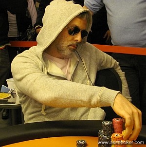 Guillaume Darcourt, davanti a tutti con oltre 210mila chips