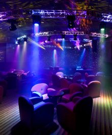 La sala spettacoli del casinò