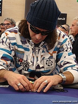 Rodrigo concentratissimo durante il day 1