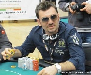 Christian Corbetta, chipleader del final table