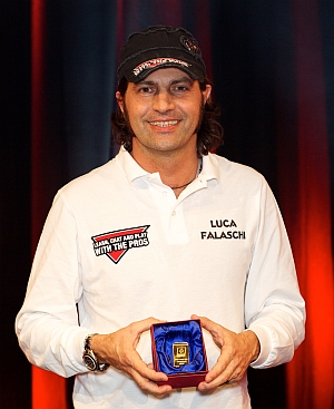 Luca Falaschi, vincitore del Best eight 2010 e sponsorizzato per tutta la stagione PGP 2011