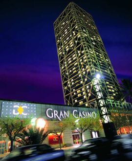 L'entrata del Grand Casino di Barcellona