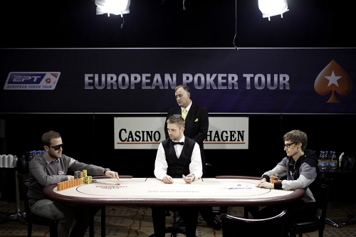 Un momento dell'heads up tutto svedese fra Tureniec e Linde