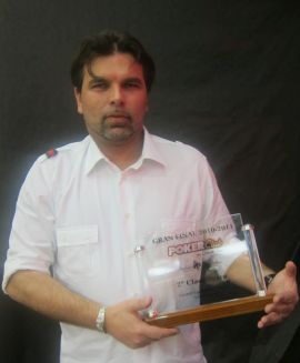 Christian Viali è giunto secondo