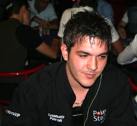 Emanuele Pieroni, vincitore del Grand Night High Roller