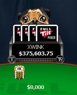 'XWINK', montagne russe per lui su Full Tilt Poker