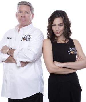 Mike Sexton e Kara Scott
