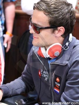 Ruben Visser è il chipleader dell'EPT di Sanremo