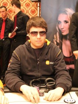 Alessandro Speranza durante l'EPT di Sanremo