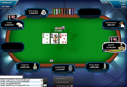 Un momento del final table dopo l'uscita di Visdiabuli