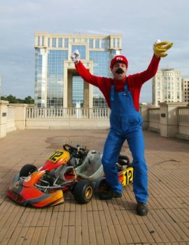 Rèmi Gaillard è Super Mario Kart in un suo video