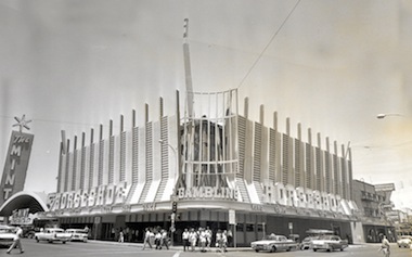 Un'immagine del Binion's Horseshoe negli anni '70