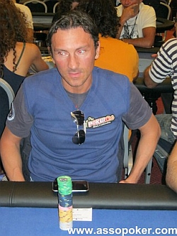 Maurizio Musso, secondo nel chipcount