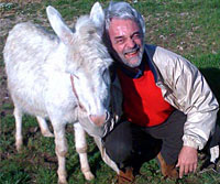 Giorgio Galleano, autore dello speciale, con un amico...