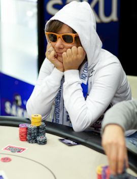 Irene Baroni, ottava con 257.600 fiches