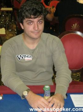 Rocco Palumbo, vincitore al Sunday High Roller