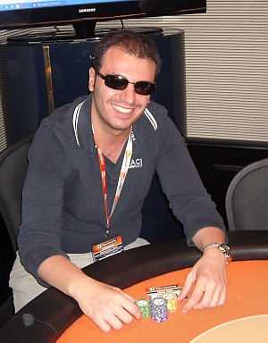 Francesco durante un PGP, suo unico live finora