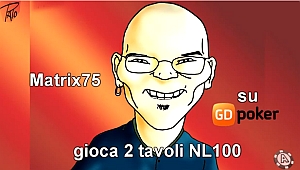 L'inizio del video con la caricatura del nostro Matrix75