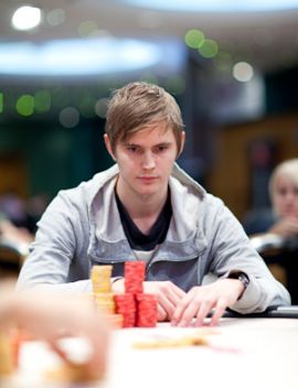 Mattias Bergstrom, chipleader che viene dal freddo
