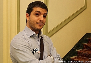 Rocco Palumbo rammaricato dopo l'uscita in settima posizione