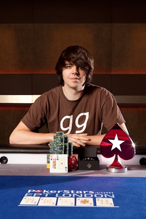 Benny Spindler in posa alla premiazione