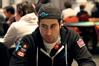 Jonathan Duhamel al tavolo del WPT Marrakech (foto courtesy PartyPoker)