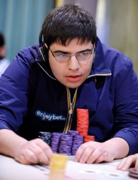 Mustapha 'mustacchione' Kanit all'EPT di Sanremo