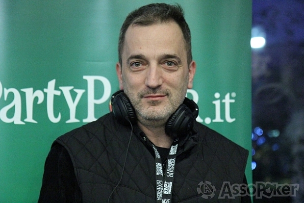 Michele Caroli, chipleader assoluto del final table di oggi