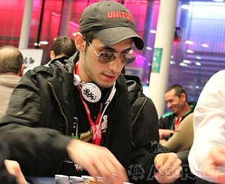 Federico Prevete, netto chipleader del day 1B