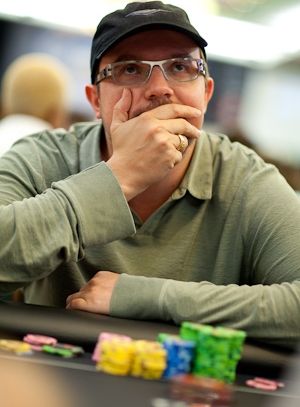 Alexey Repik, chipleader di giornata alla PCA