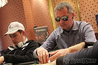 Filippo Candio ed Alberto Spigolon al tavolo