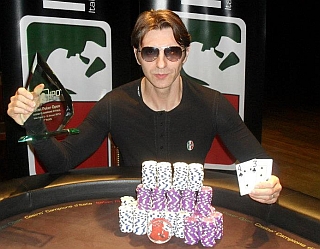 La gioia di Sasha Novitskij, vincitore dell'IPO 5