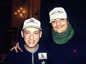 Mauro Stivoli (a destra) con Filippo Candio