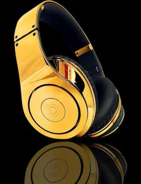 Le esclusive Dr Dre 'Beats' in limited edition: pure gold