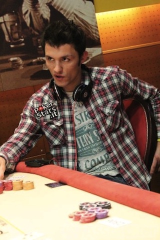 Ivan Gabrieli, chiude da chipleader il day 1B all'IPT di Nova Gorica