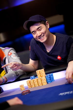 Andrew Chen, fantastico runner up (photo courtesy of Neil Stoddart - PokerStars)