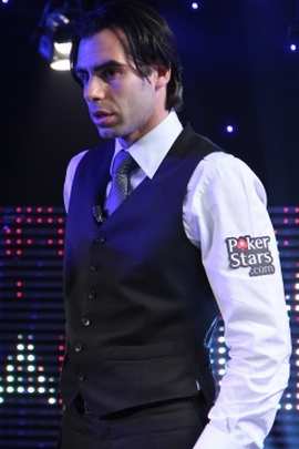 Olivier Busquet, visibilmente deluso dopo l'heads-up