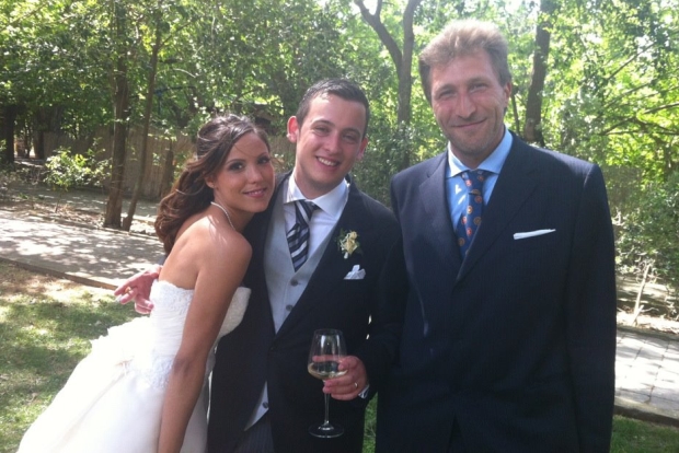 Daniela e Filippo Candio con il giornalista ed amico Roberto Colombo