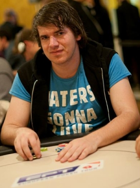 Marvin Rettenmaier, nettamente in testa al WPT
