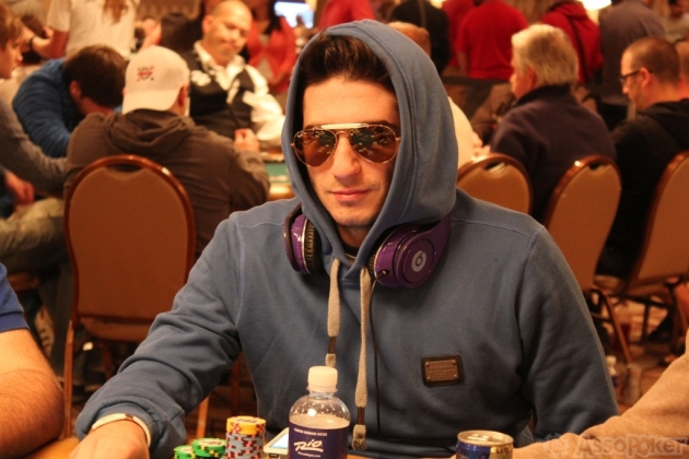 Ferdinando 'ImGodPlsMuck' Lo Cascio, qui al Main Event WSOP