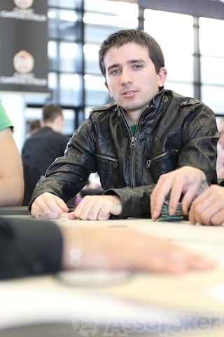 Simone Raccis, chipleader dopo il day 1A