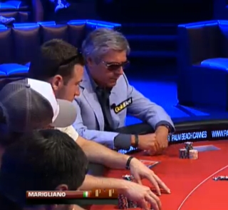 Marcello Marigliano durante il tavolo fiinale