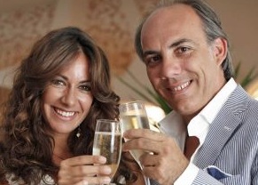 Fabrizio Crimi, qui con la bellisima Melita Toniolo