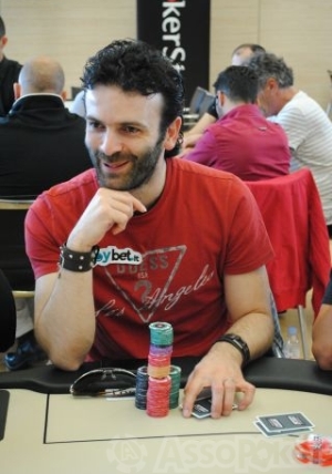 Sergio Castelluccio, bubble man del final table
